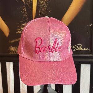 Barbie Pink Glitter Baseball Hat